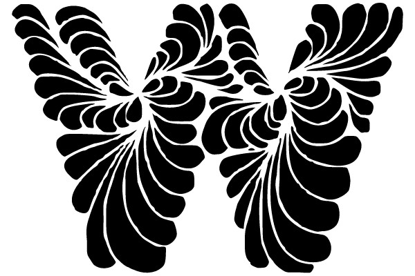 Symmetrical Swirl Pattern