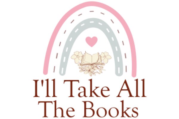 A Rainbow-Themed Logo for a Bookstore