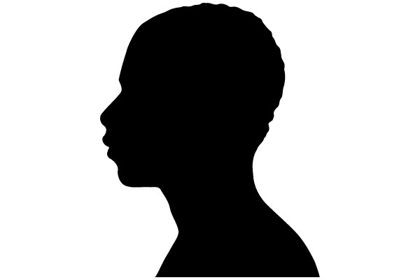 Silhouette of a Person's Profile