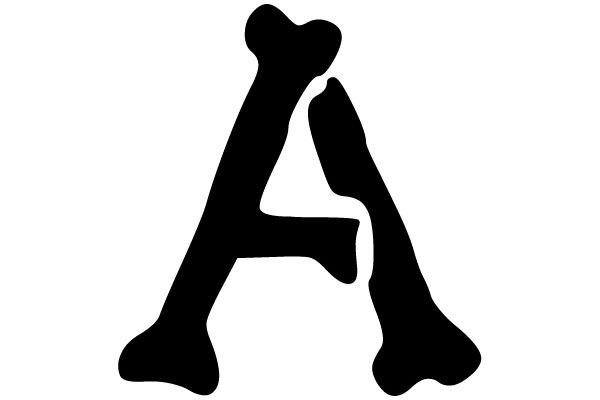 Bold Black Letter A