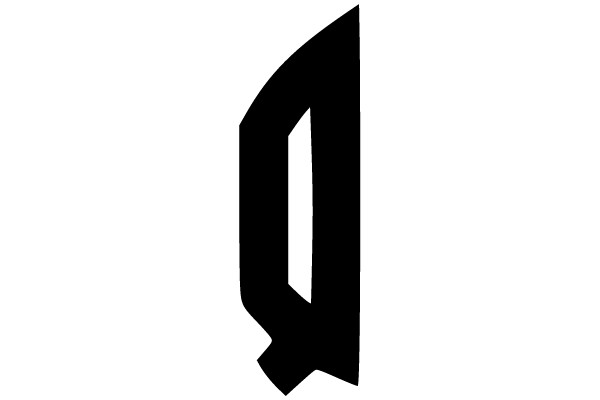 Bold Black Letter Q