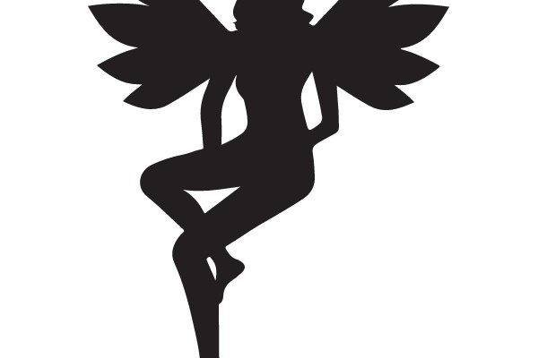Silhouette of a Fairy