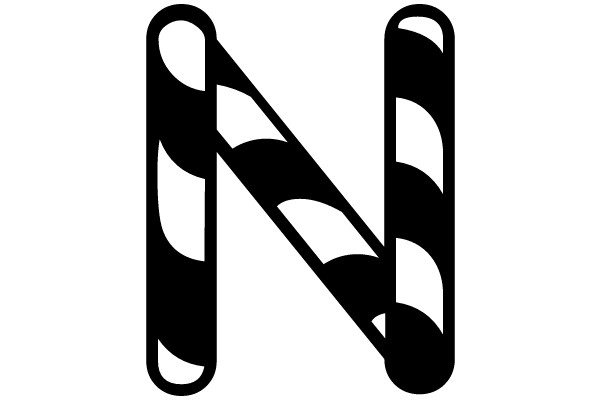 Braided Letter N