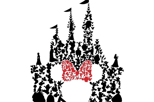 Enchanted Silhouettes: The Tale of the Red Castle