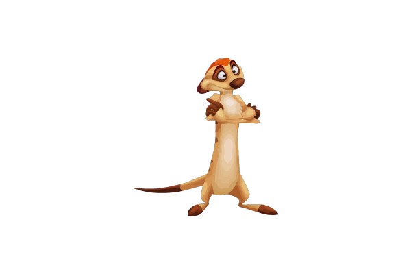 Stoic Meerkat on the Lookout