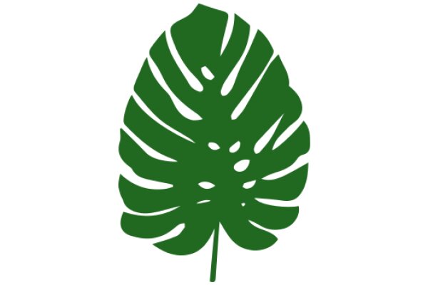 Vibrant Green Leaf Design