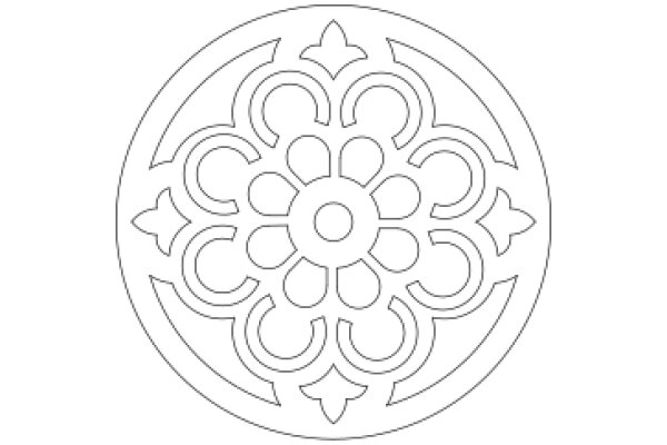 Intricate Geometric Pattern: A Design