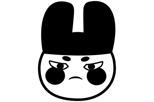 Upset Face with Bunny Ears