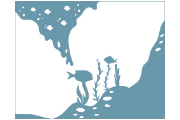 Underwater Ecosystem: A Silhouette Artwork