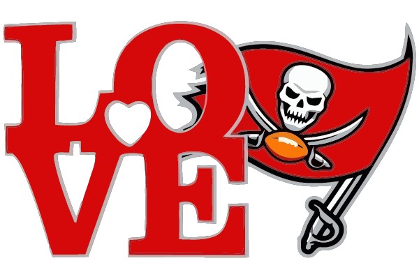 Tampa Bay Buccaneers Love Flag