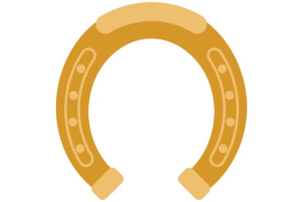 A Golden Horse Shoe Icon