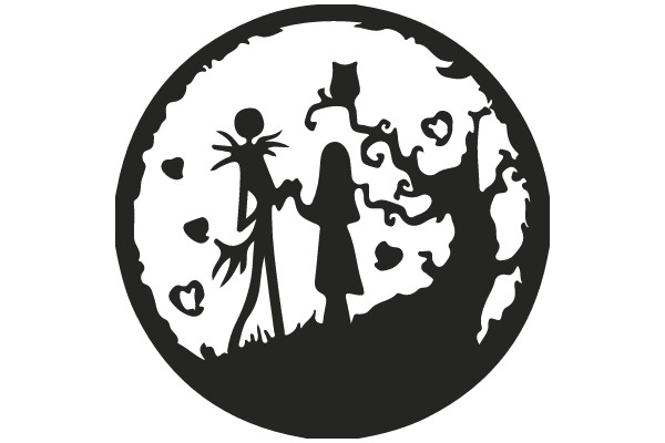 Mystic Moonlit Silhouettes