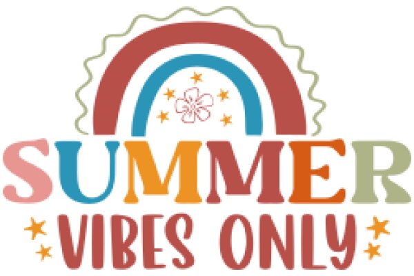 Summer Vibes Only: A Colorful Logo for a Seasonal Event or Business