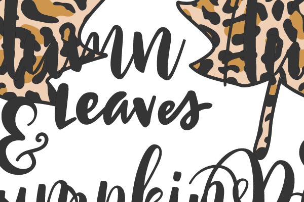 Autumn & Leaves & Pumpkins Please