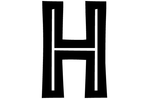 Bold Capital Letter H