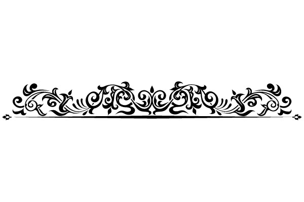 Vintage Flourish Border
