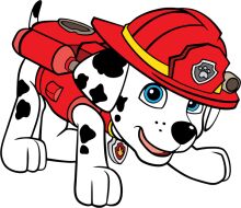 A Playful Adventure: The Dalmatian Firefighter