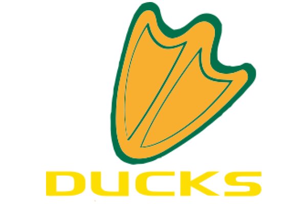 Vibrant Yellow Duck Logo for Ducks