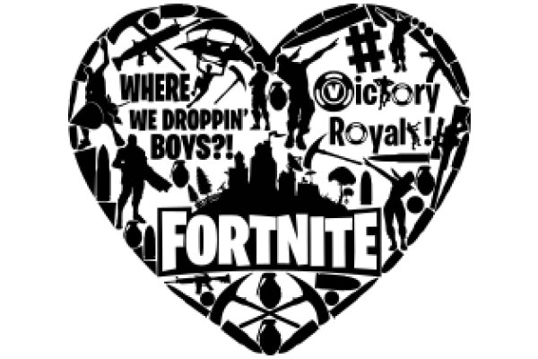Fortnite Fans' Heartfelt Tribute: A Collage of Iconic Fortnite Quotes and Symbols