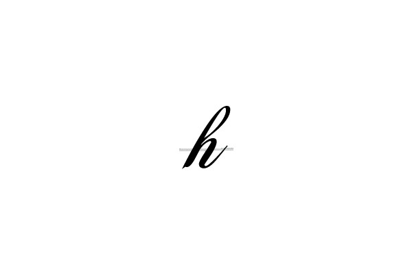 Handwritten Black Letter R