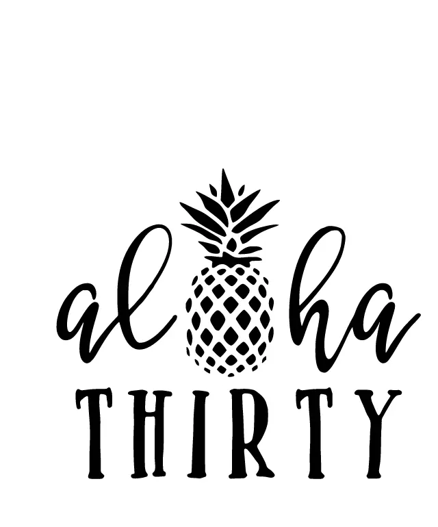 Aloha Thirty: A Tropical-Themed Event
