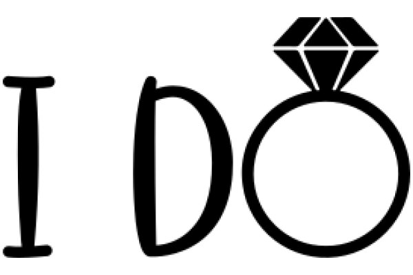 A Symbolic Representation of Marriage: A Diamond Ring and the Word 'I Do'