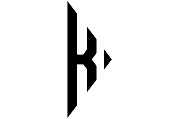 Bold Monochrome Arrow Design