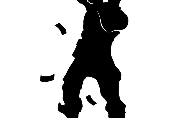 Silhouette of a Person Reaching Up