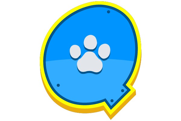 Paw Print Badge