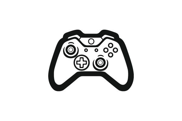 Classic Game Controller Clip Art