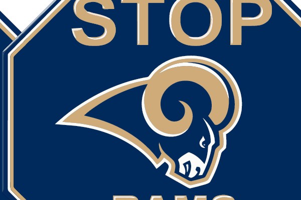 Rams Country Stop Sign