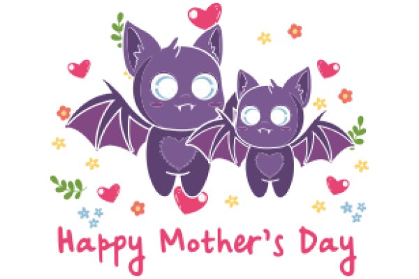 Celebrating Mother's Day with Adorable Bat-Themed Greetings