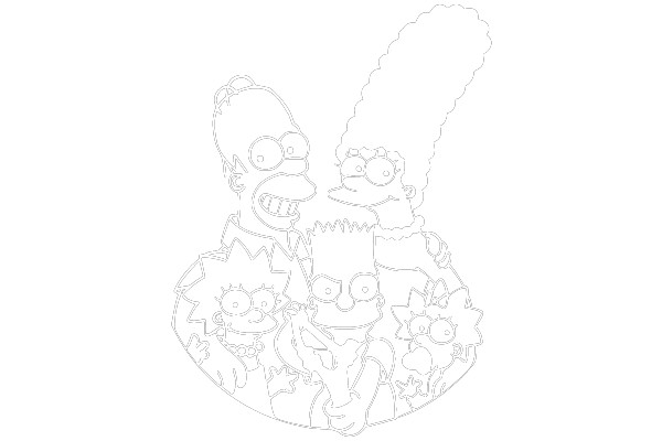The Simpsons Family Portrait
