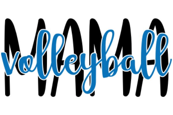 Vintage-Inspired Volleyball Logo