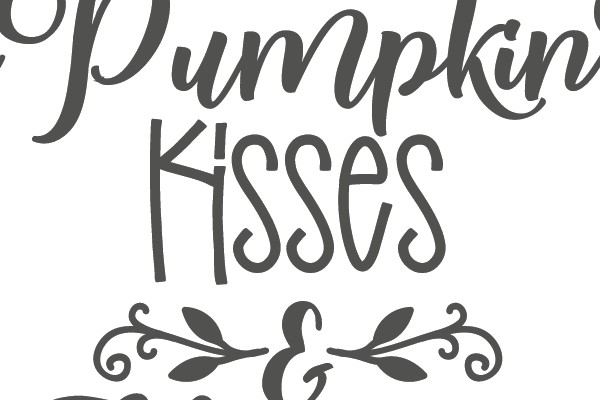 Pumpkin Kisses & Harvest Wishes