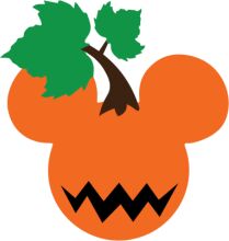 A Whimsical Halloween Decoration: An Orange Pumpkin with a Green Tree Top and a Chocolate Chip Cookie Mouth