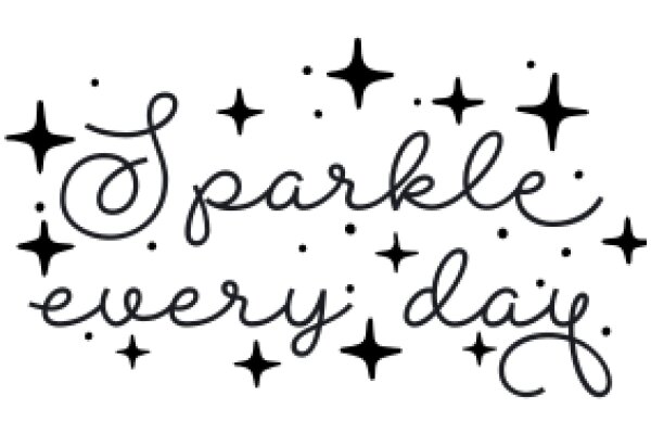 Sparkle Every Day: A Daily Affirmation Poster