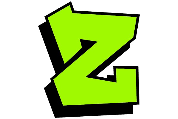 Bold Lime Green and Black 
