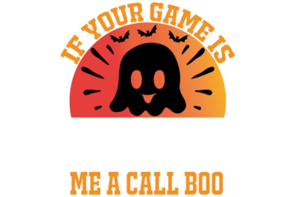 Halloween-themed logo for a game called 'If You Game It' with a spooky ghost and bat motifs.