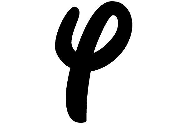 Simplified Cactus Silhouette