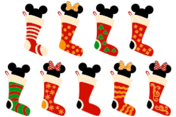 A Festive Collection of Disney-themed Christmas Stockings