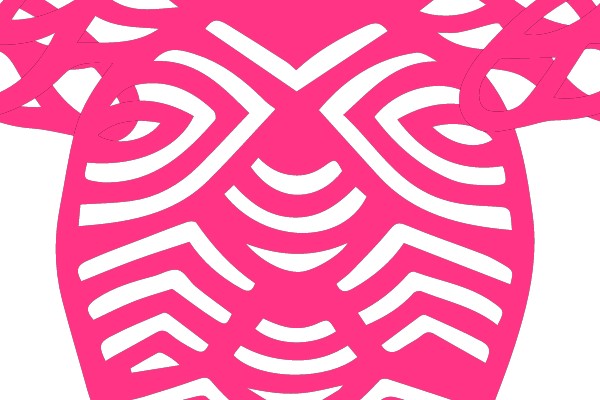 Vibrant Turtle: A Cut-Out Artwork