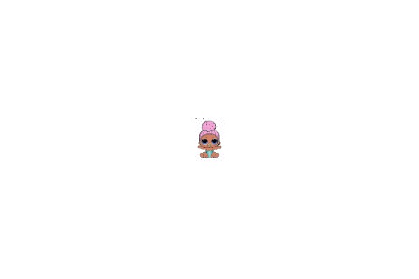 Digital Artwork of a Character with a Pink Hairdo
