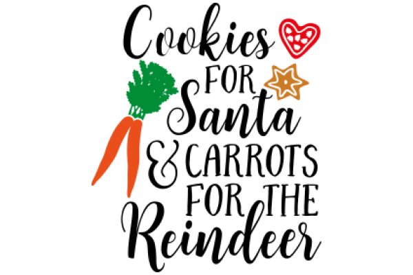 Cookies for Santa and Carrots for the Reindeer: A Festive Holiday Message