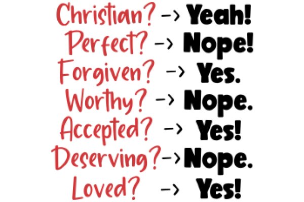 A Collection of Contrasting Opinions on Christian Values