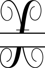 Elegant Black and White Typographic Design