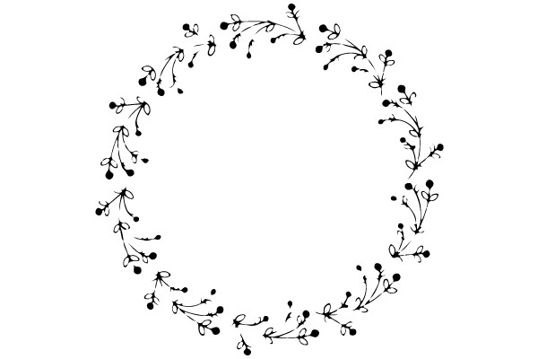 Circular Floral Wreath