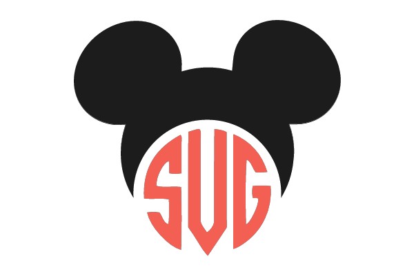 Monogrammed Mouse Icon