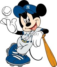 Mickey Mouse, the New York Yankees Fan: A Playful Crossover of Iconic Characters