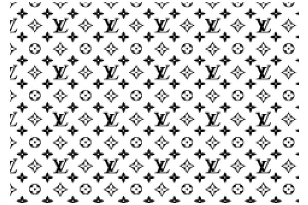 Elegant Pattern of Iconic Louis Vuitton Logos